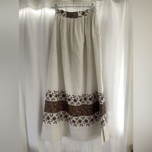 Vintage maxi skirt